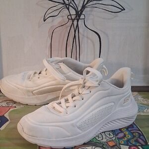 White Athletic Sneakers